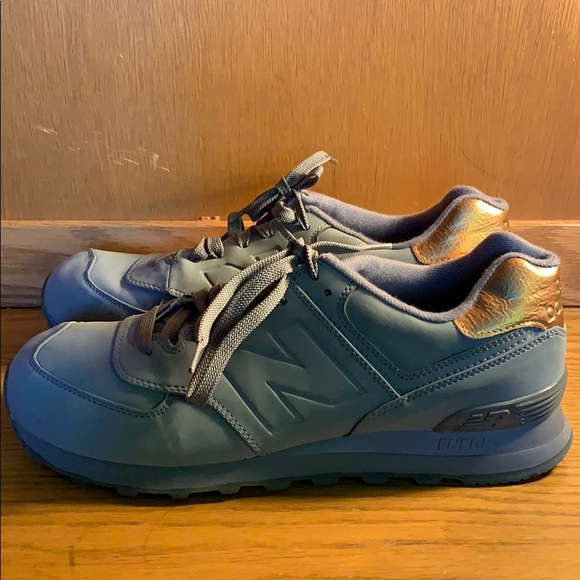 new balance 574 molten metal